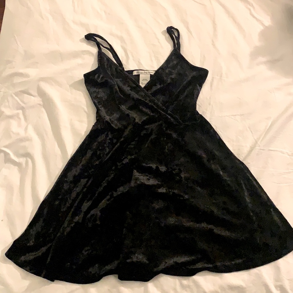American Rag Velvet Black Dress